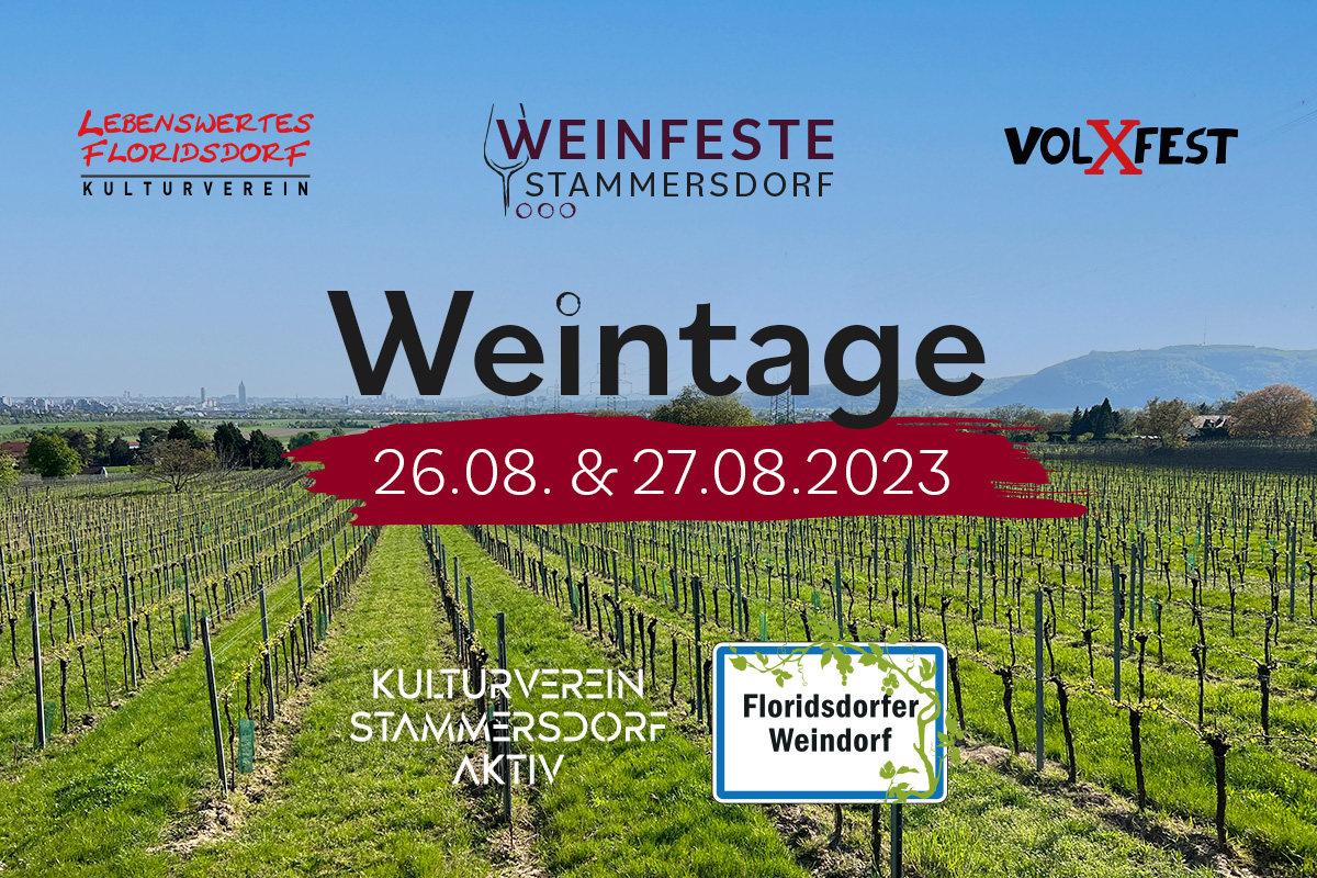 Stammersdorfer Weintage 2023 | VolXFest & Lebenswertes Floridsdorf