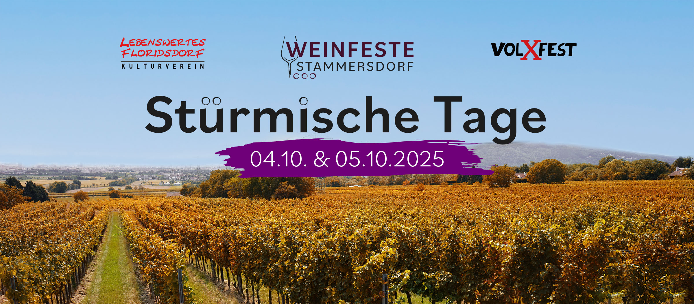 Stürmische Tage in Stammersdorf 2025 | VolXFest & Lebenswertes Floridsdorf