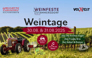 Stammersdorfer Weintage 2025 | VolXFest & Lebenswertes Floridsdorf
