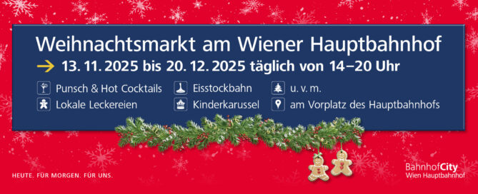 VolXFest | ÖBB Weihnachten am Hauptbahnhof 2025