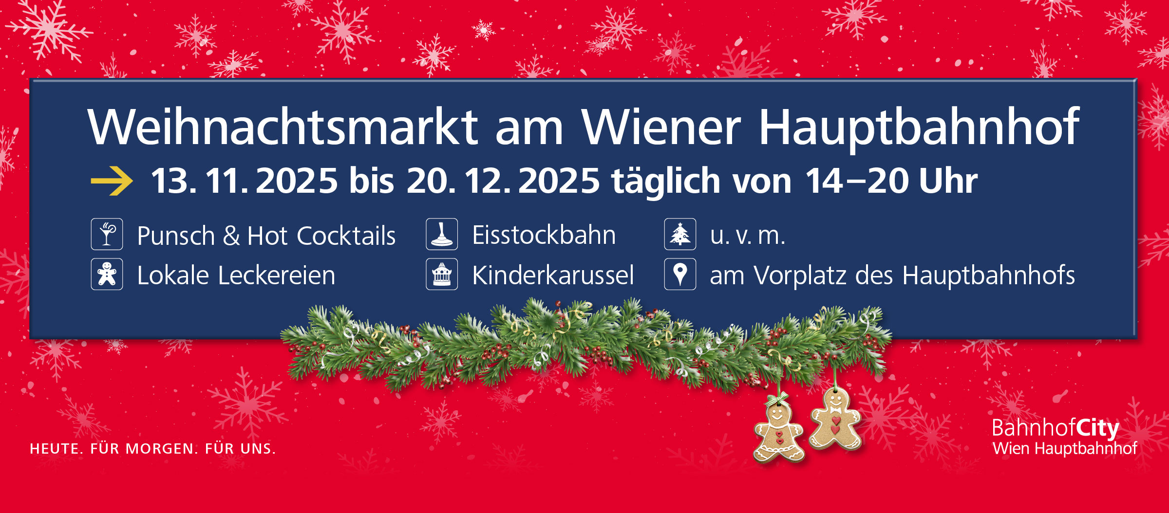 VolXFest | ÖBB Weihnachten am Hauptbahnhof 2025