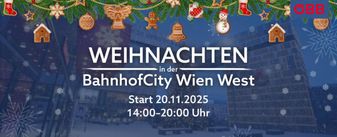 VolXFest | ÖBB Weihnachten in der BahnhofCity Wien West 2025