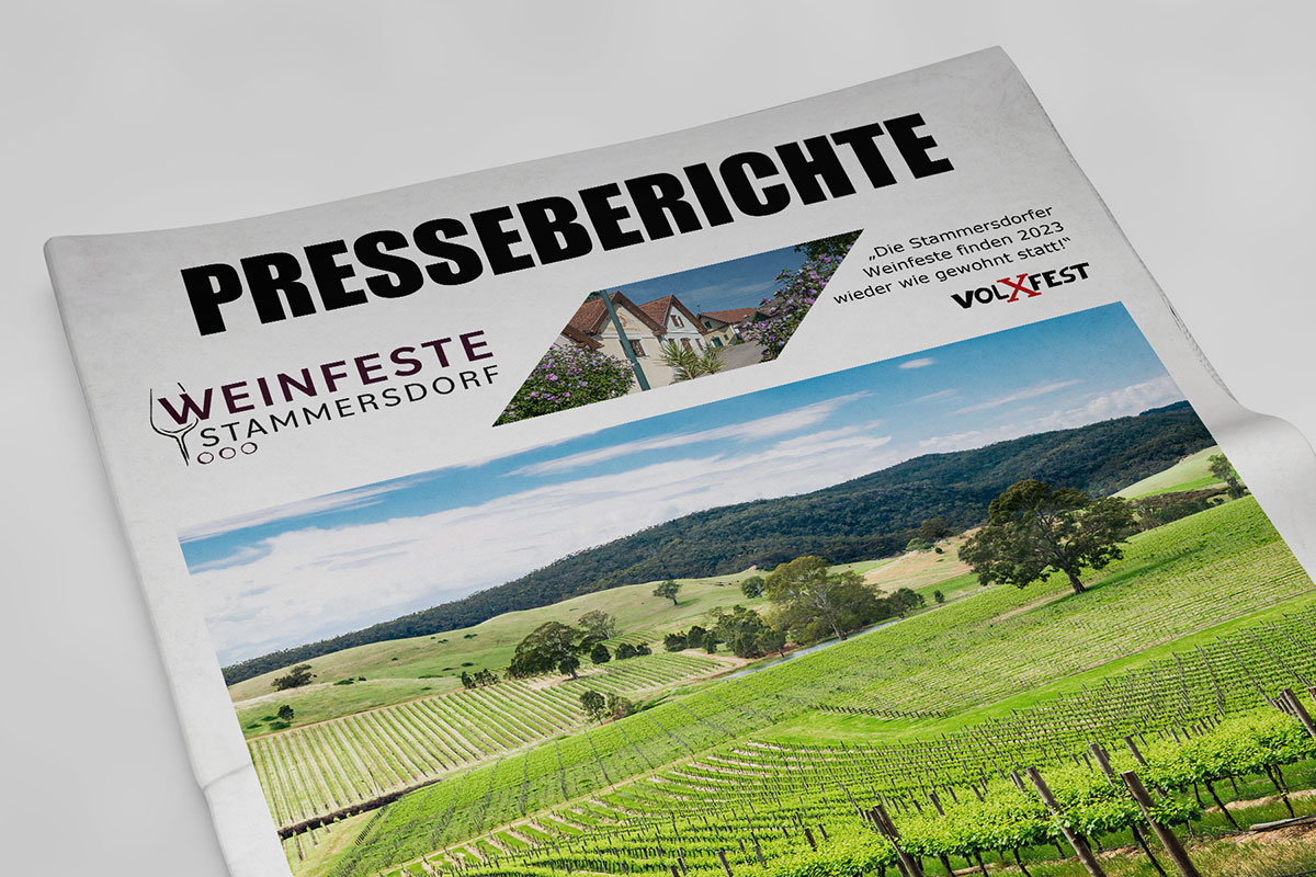 Peesseberichte | Weinfeste Stammersdorf 2023